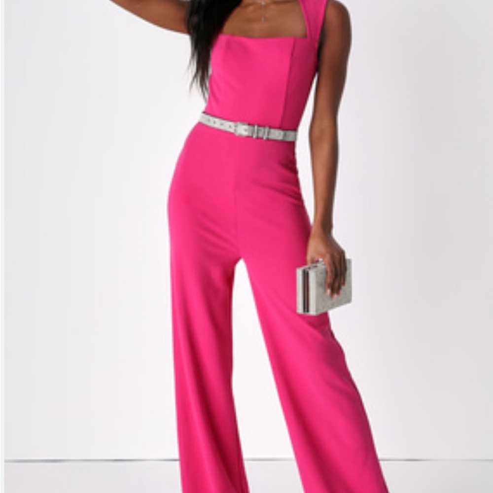 Pink Jumpsuit
